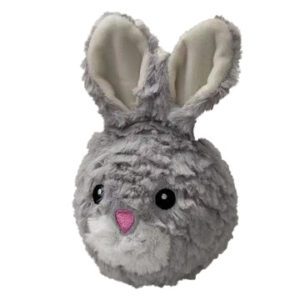 Squeaky Rabbit Ball with Embroidered facial